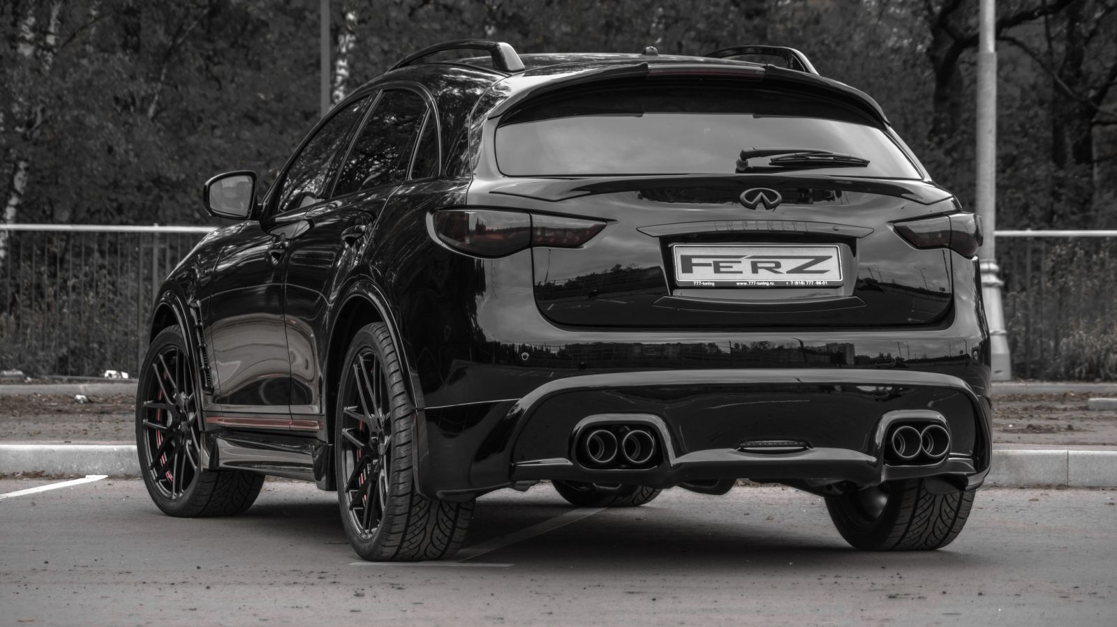 Body kit FERZ Black Edition for Infiniti QX70